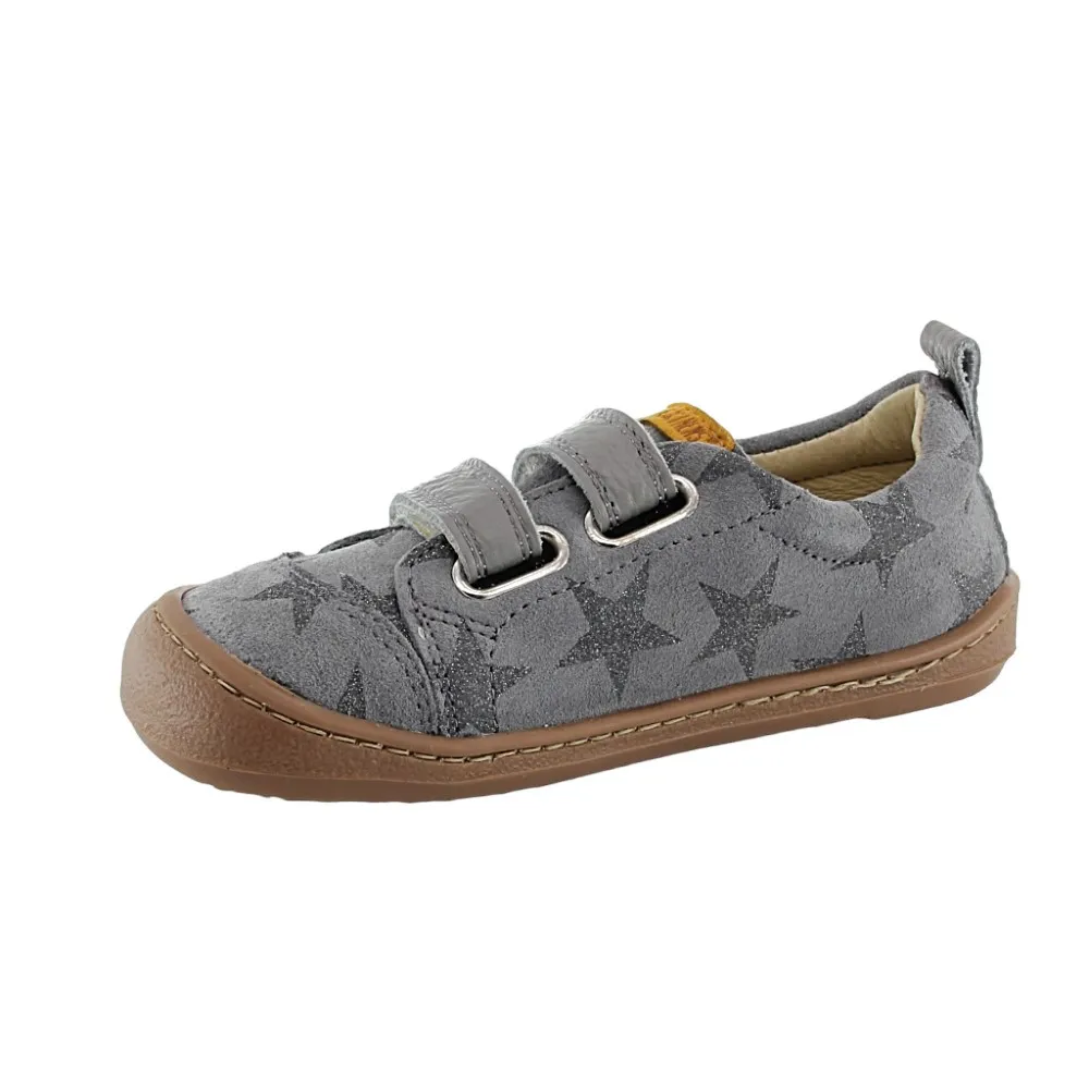 ZAPATOS BAREFOOT FLEXI NENS 9000R GRIS ESTRELLAS