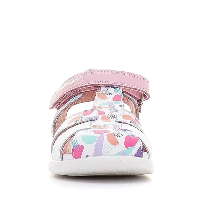 Zapatos Biomecanics con estampados rosas y fucsias