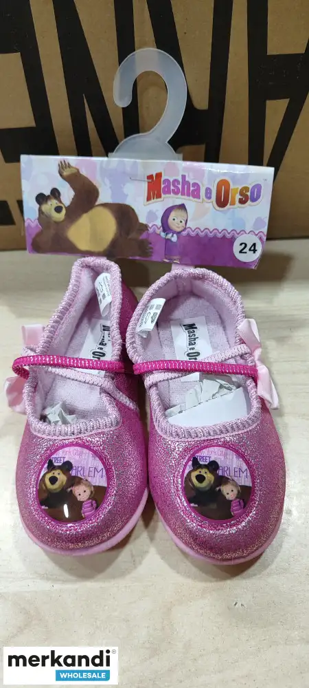 Zapatos disney a 3,30 frozen, juve, masha e orso