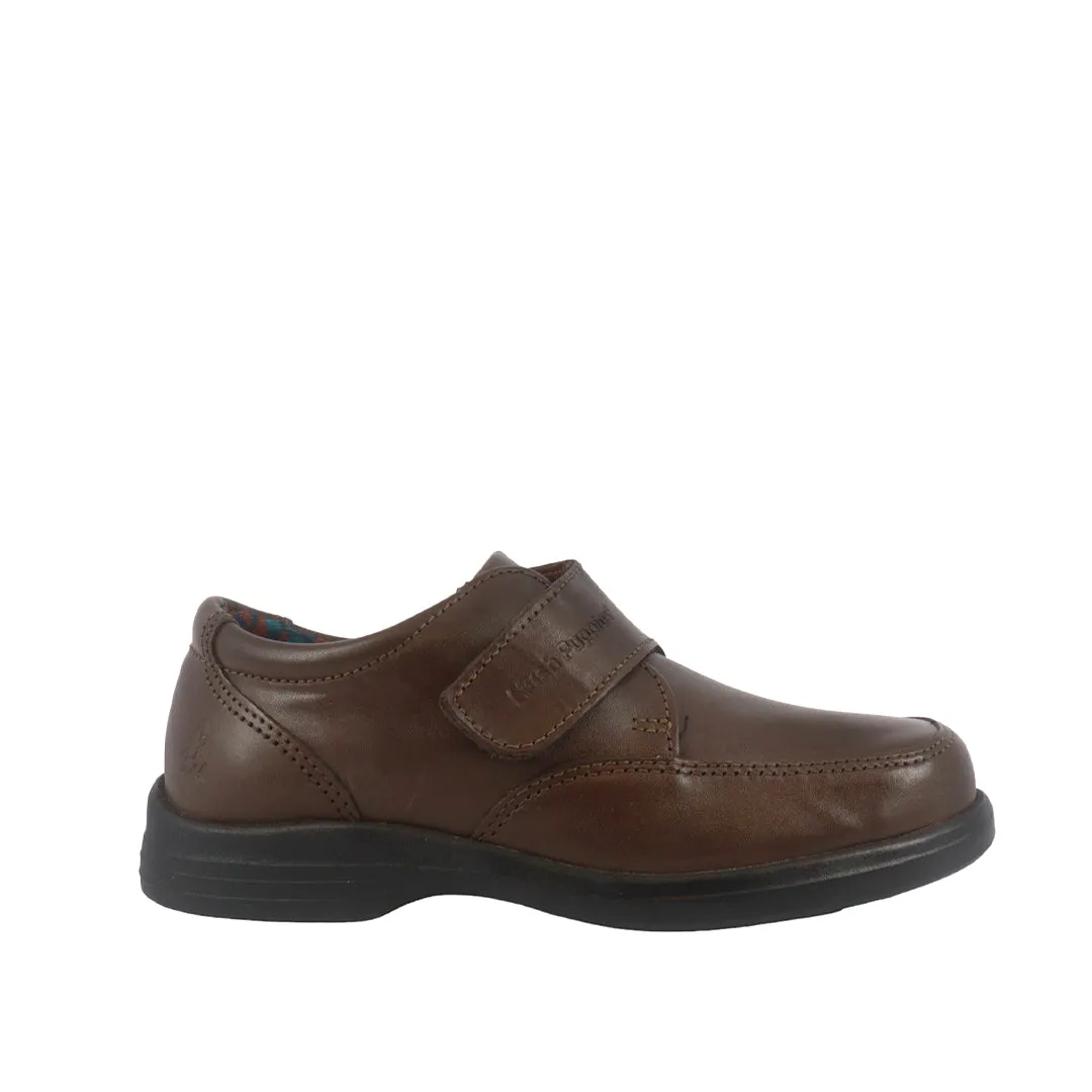 Zapatos escolares Luka Vel 2.0 cafe para Niño