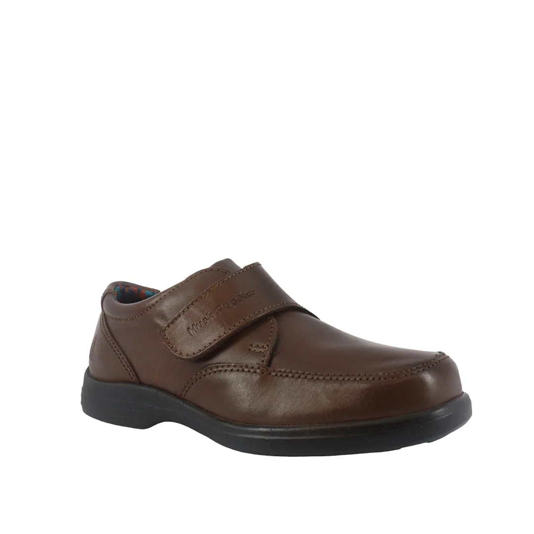 Zapatos escolares Luka Vel 2.0 cafe para Niño