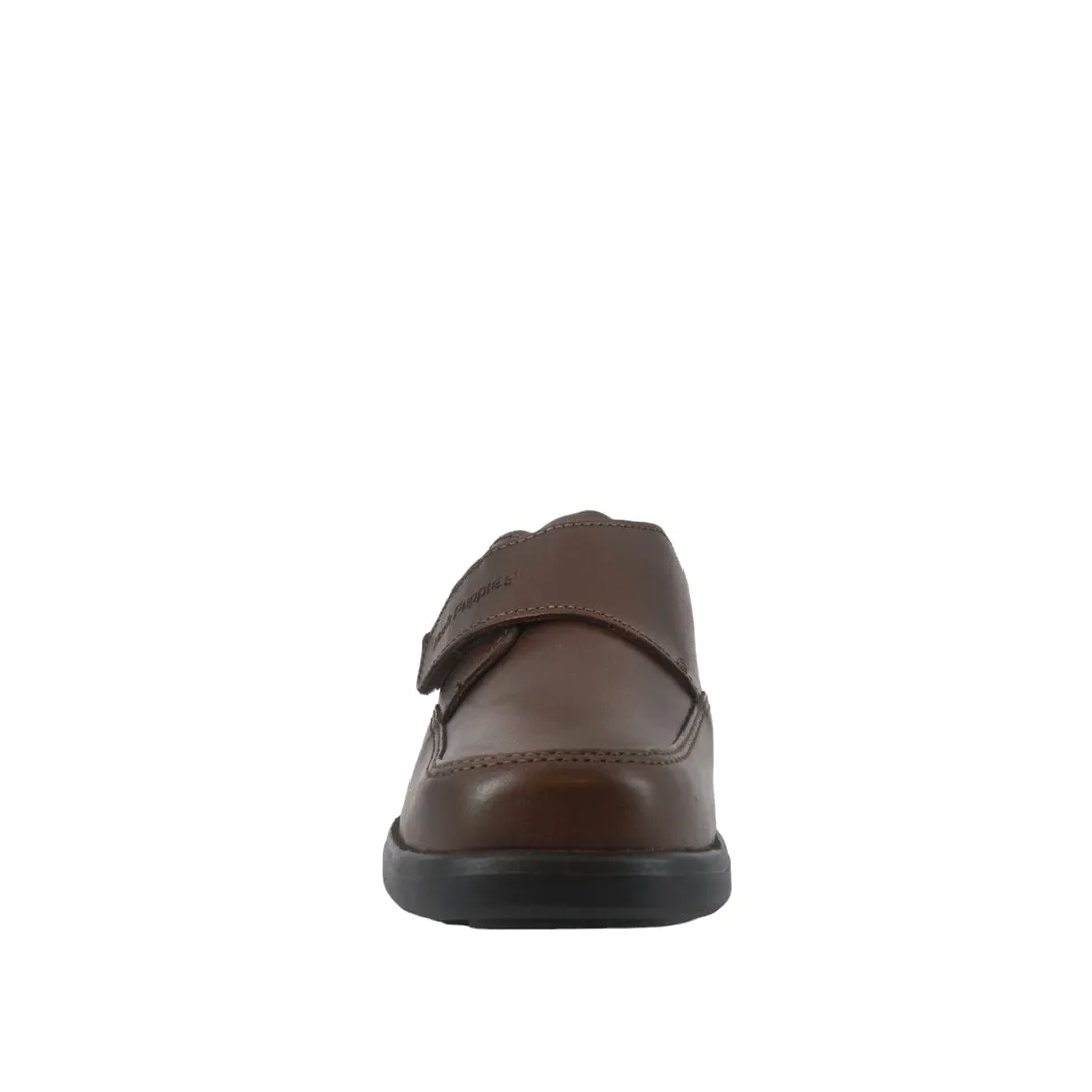 Zapatos escolares Luka Vel 2.0 cafe para Niño