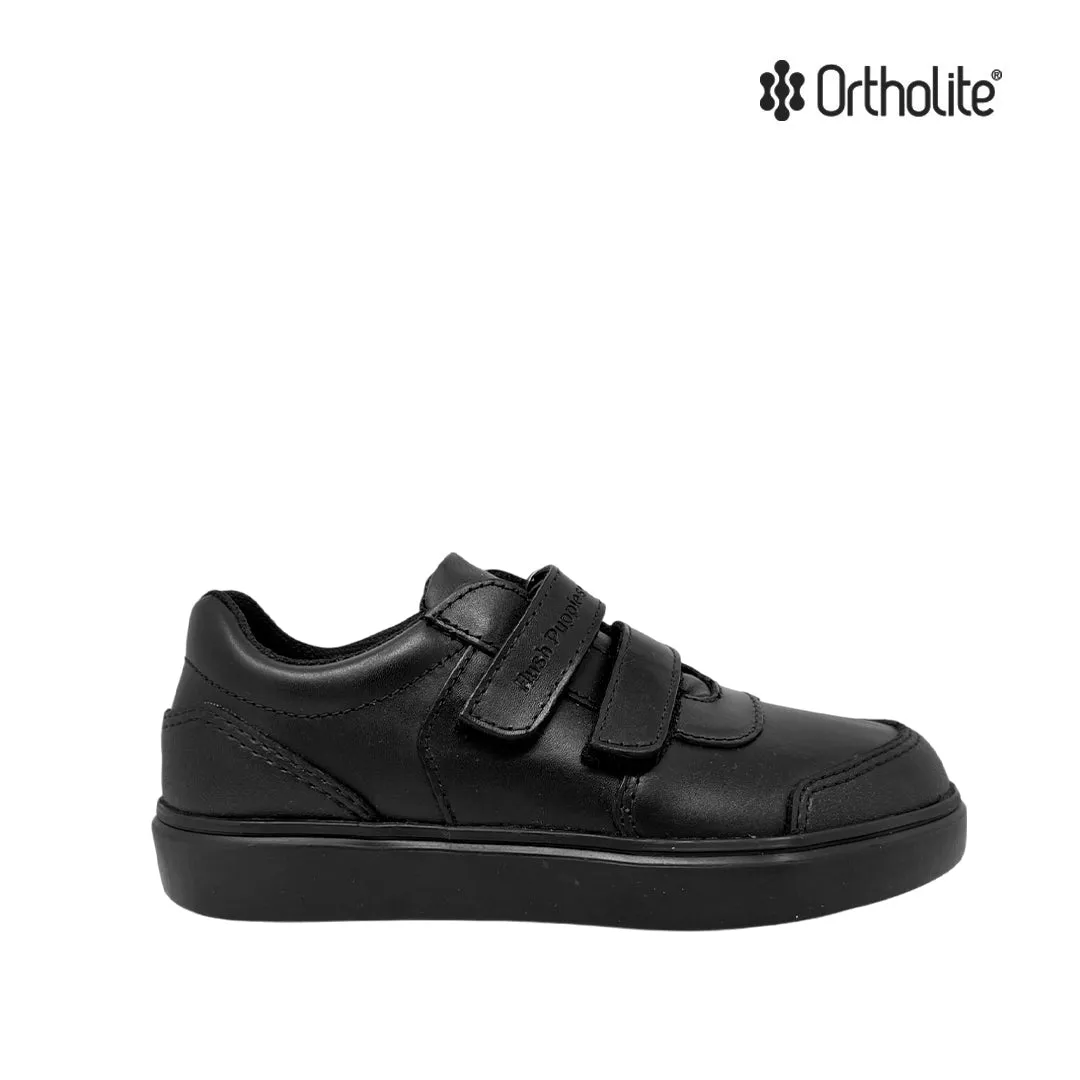 Zapatos escolares Pipe negro para niño