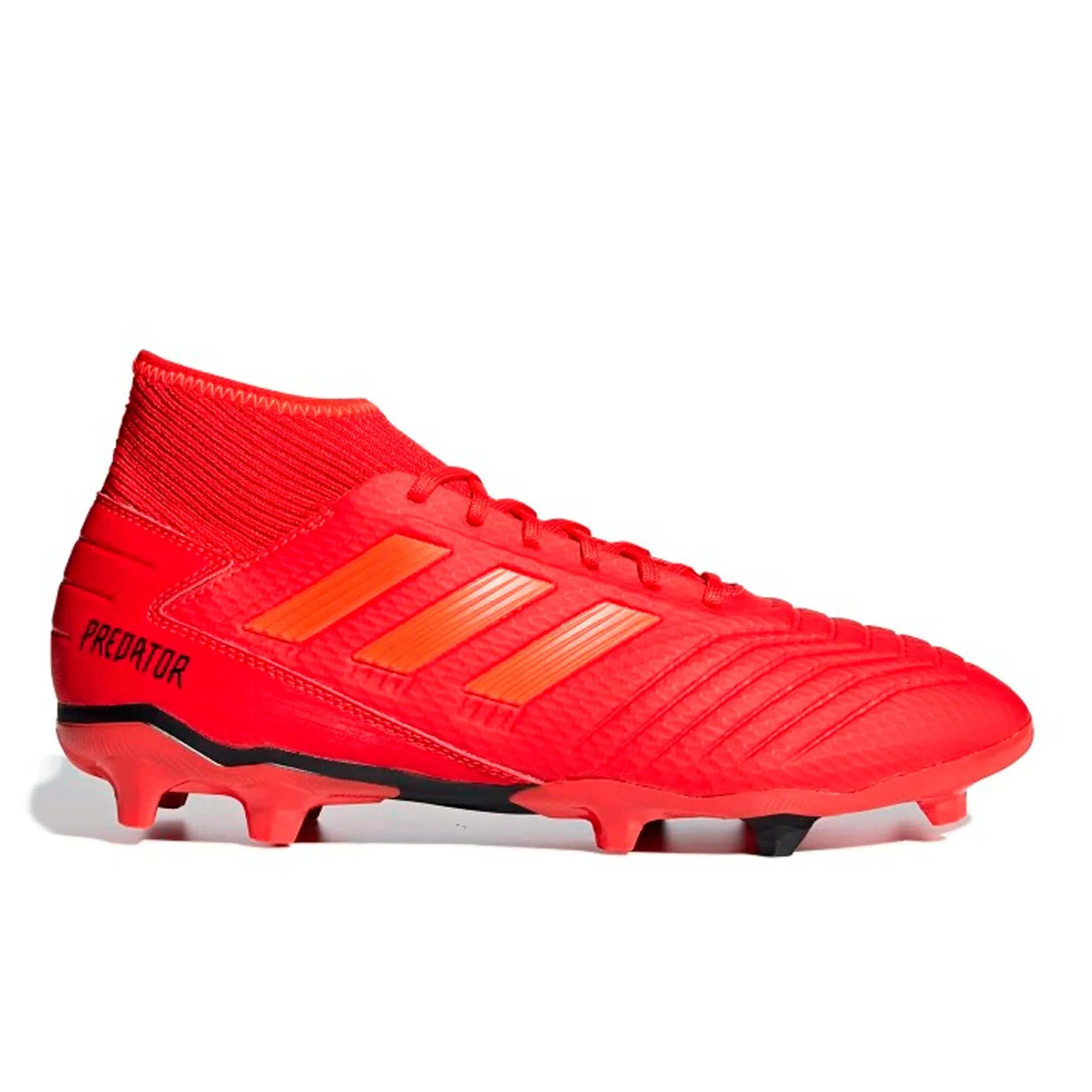 Zapatos Fútbol Hombre Adidas Predator 19.3 FG Rojo