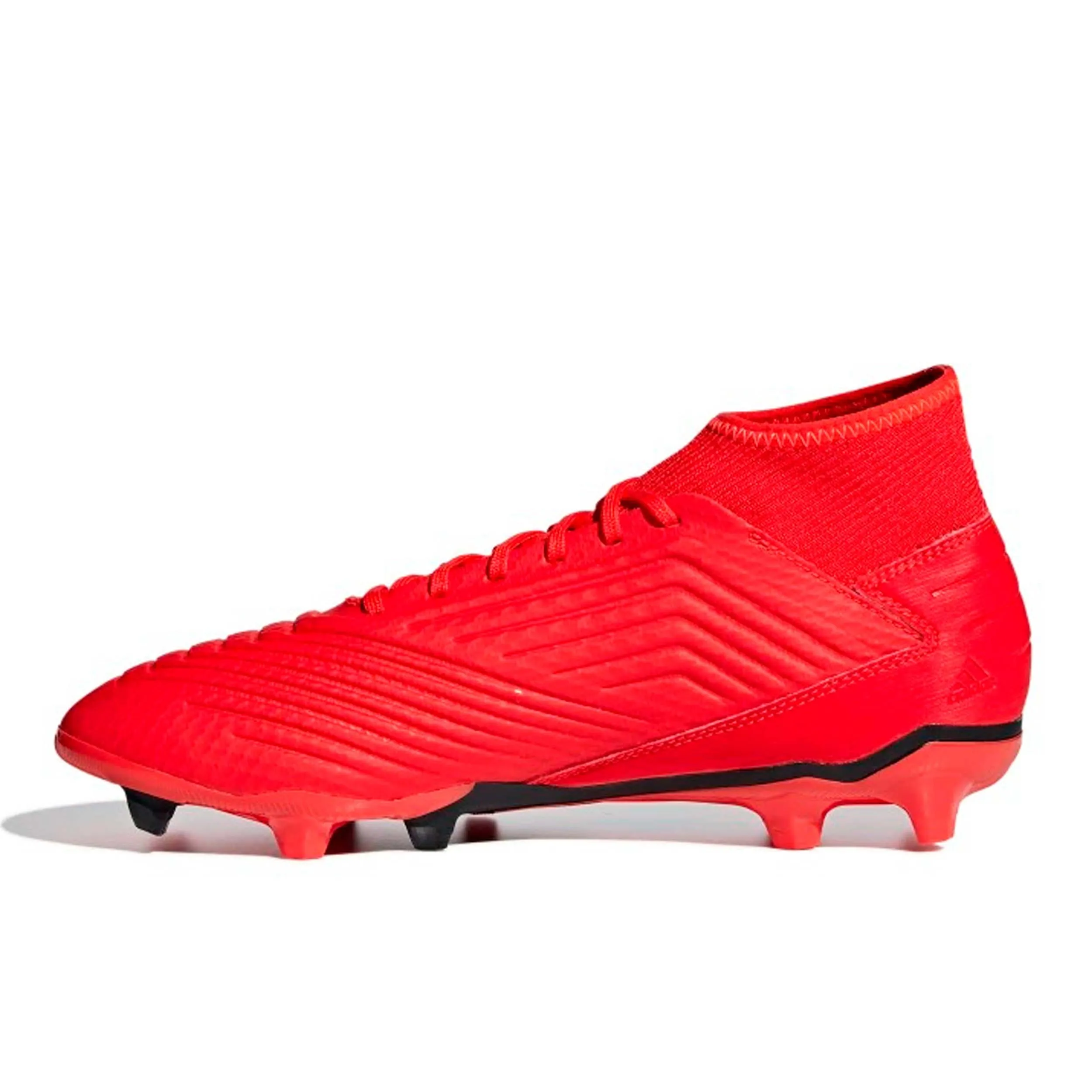 Zapatos Fútbol Hombre Adidas Predator 19.3 FG Rojo