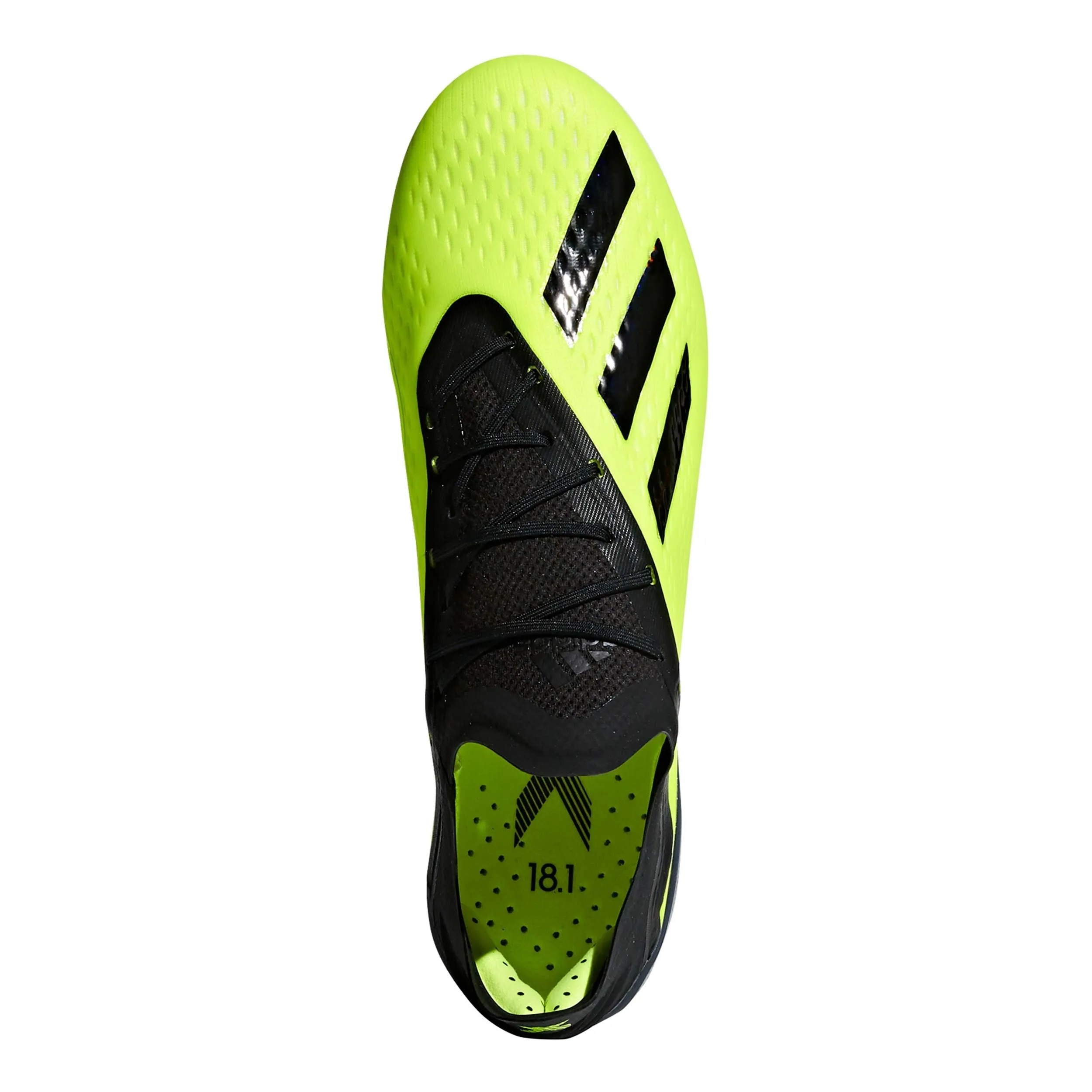 Zapatos Fútbol Hombre Adidas X 18.1 FG Amarillo/Negro