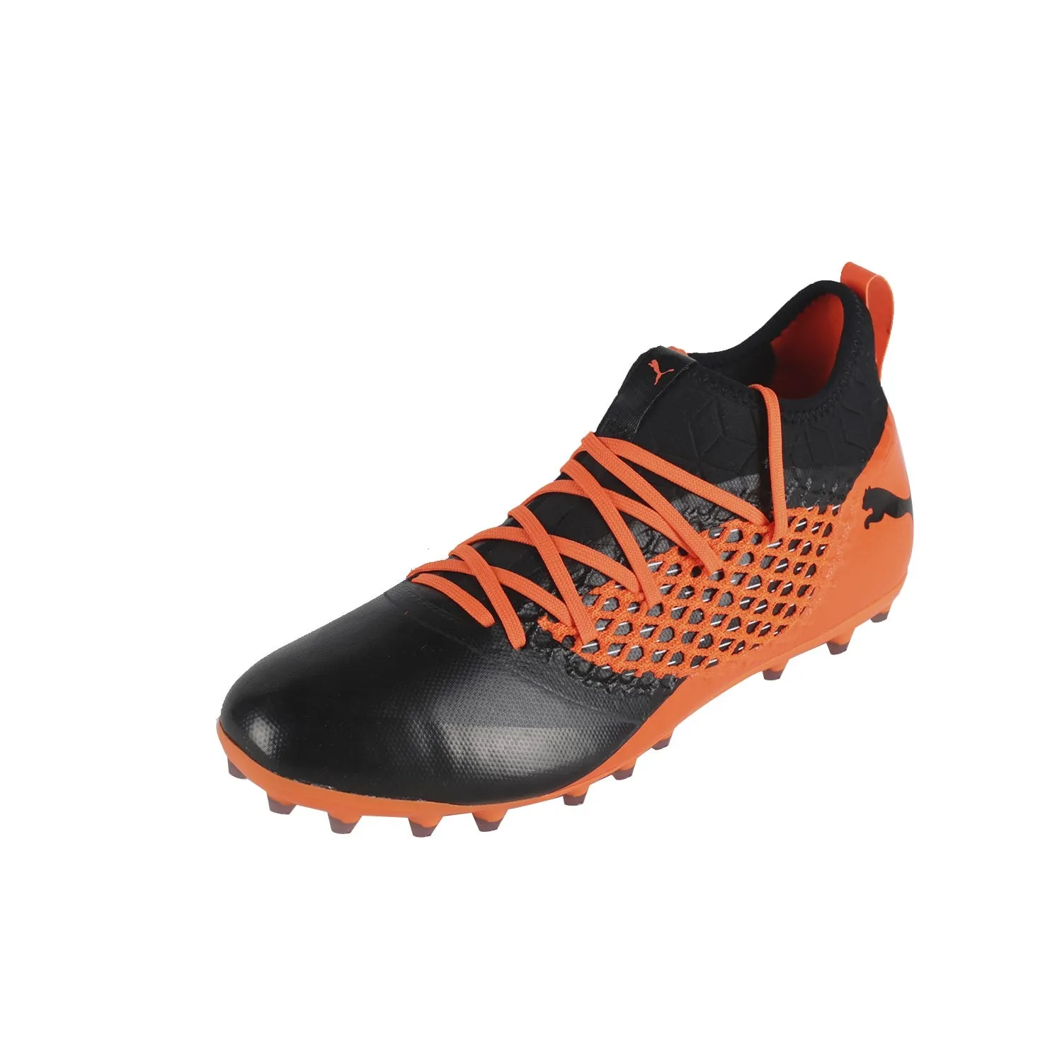 Zapatos Fútbol Hombre Puma Future 2.3 Netfit MG Naranjo/Negro