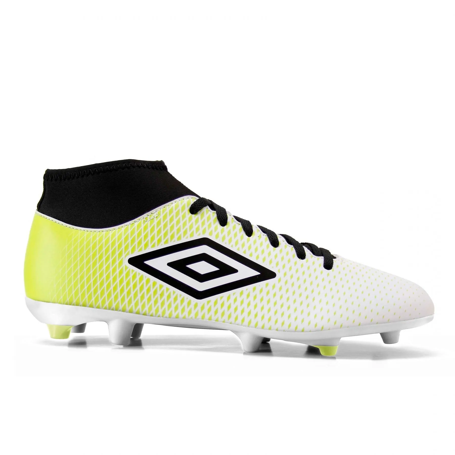 Zapatos Fútbol Hombre Umbro Aurora 2 High FG Blanco