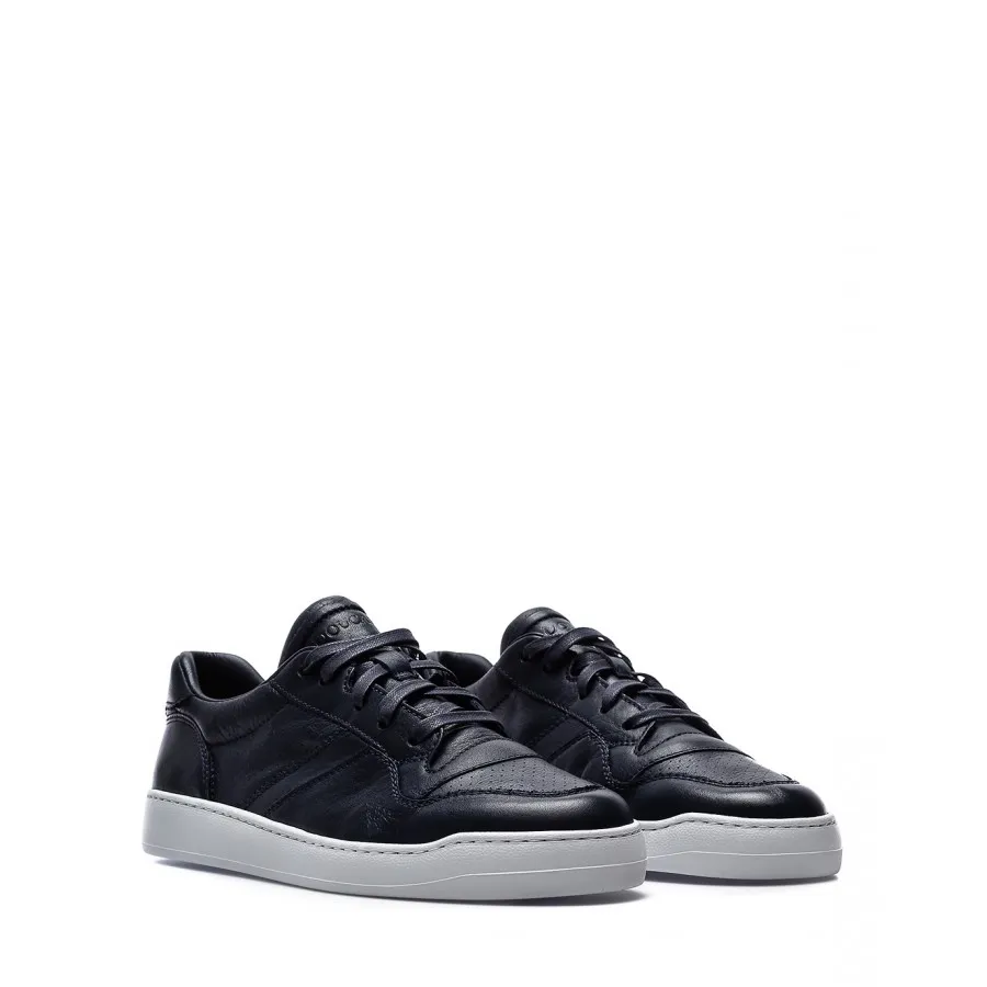Zapatos Hombres Sneakers DOUCAL'S IB00 Chiffon Azul Oscuro