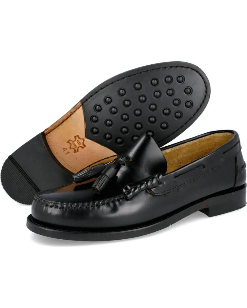 Zapatos L&R SHOES  de Hombre LR SHOES E3270 1 G ZAPATOS CASTELLANOS  NEGRO
