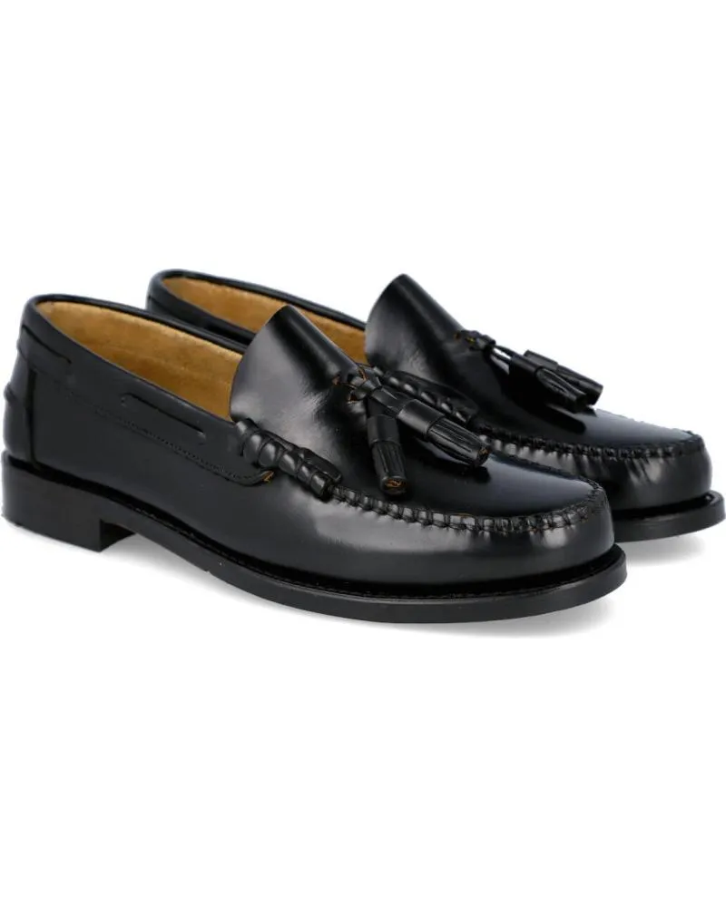 Zapatos L&R SHOES  de Hombre LR SHOES E3270 1 G ZAPATOS CASTELLANOS  NEGRO