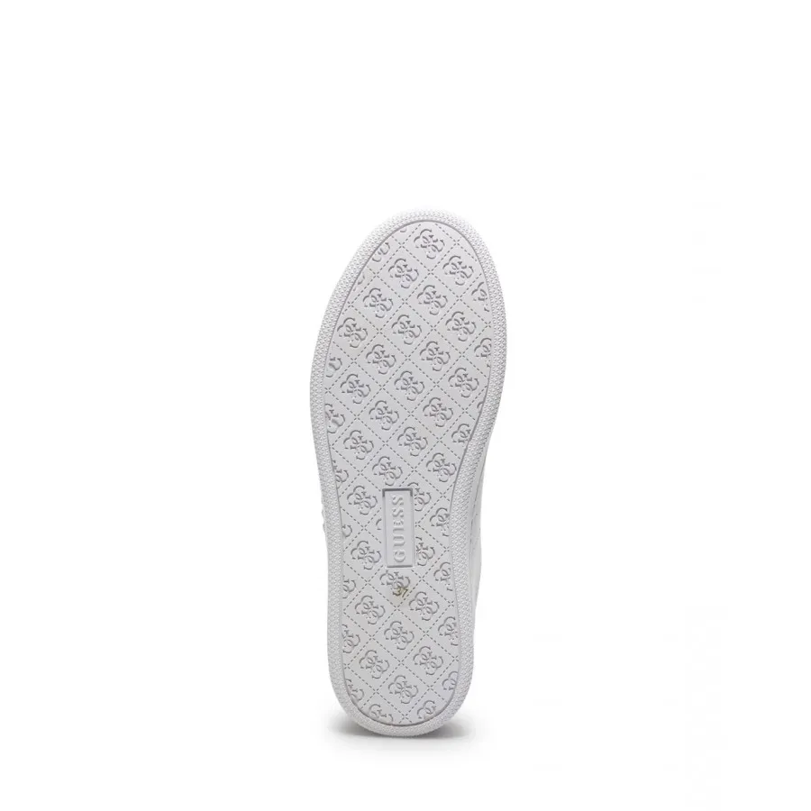 Zapatos Mujeres Sneakers GUESS FL5RLKELE12 White Pink Blancos