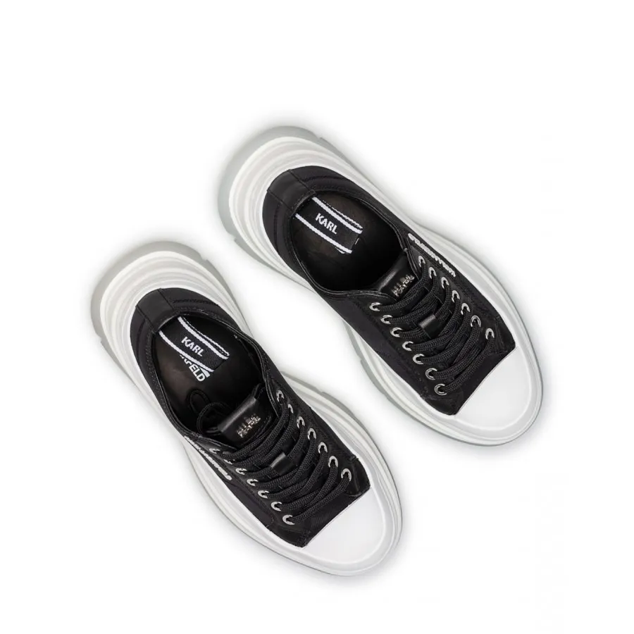 Zapatos Mujeres Sneakers KARL LAGERFELD KL42921 900 Black Negros