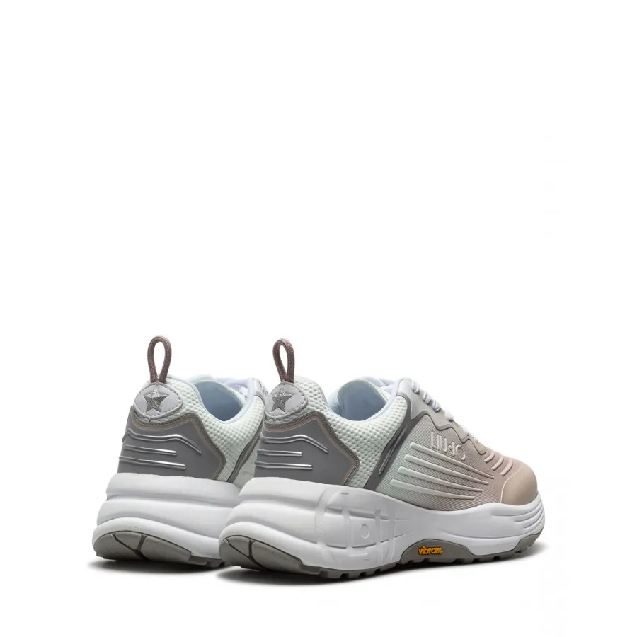 Zapatos Mujeres Sneakers LIU JO Milano 1212 02 TX134 White Phard Rosa