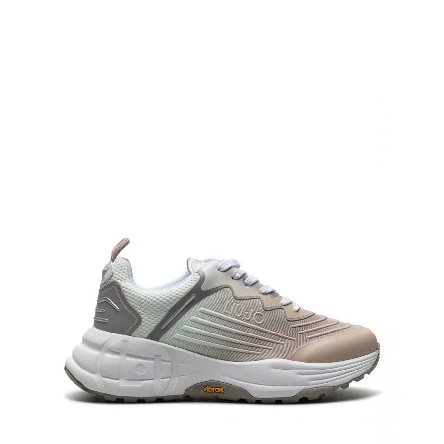 Zapatos Mujeres Sneakers LIU JO Milano 1212 02 TX134 White Phard Rosa