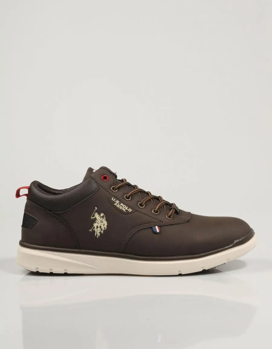  zapatos sport US POLO ASSN Ygor en Marron 84068