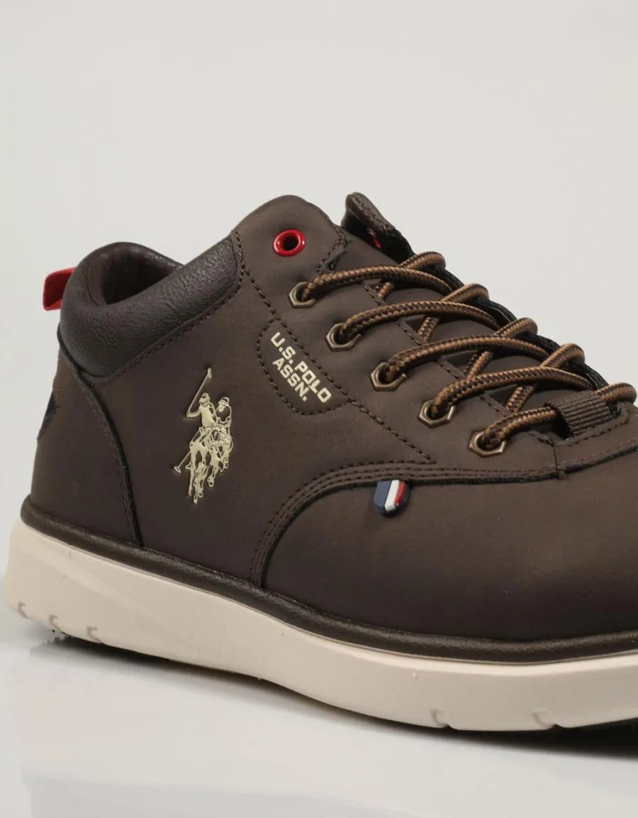  zapatos sport US POLO ASSN Ygor en Marron 84068