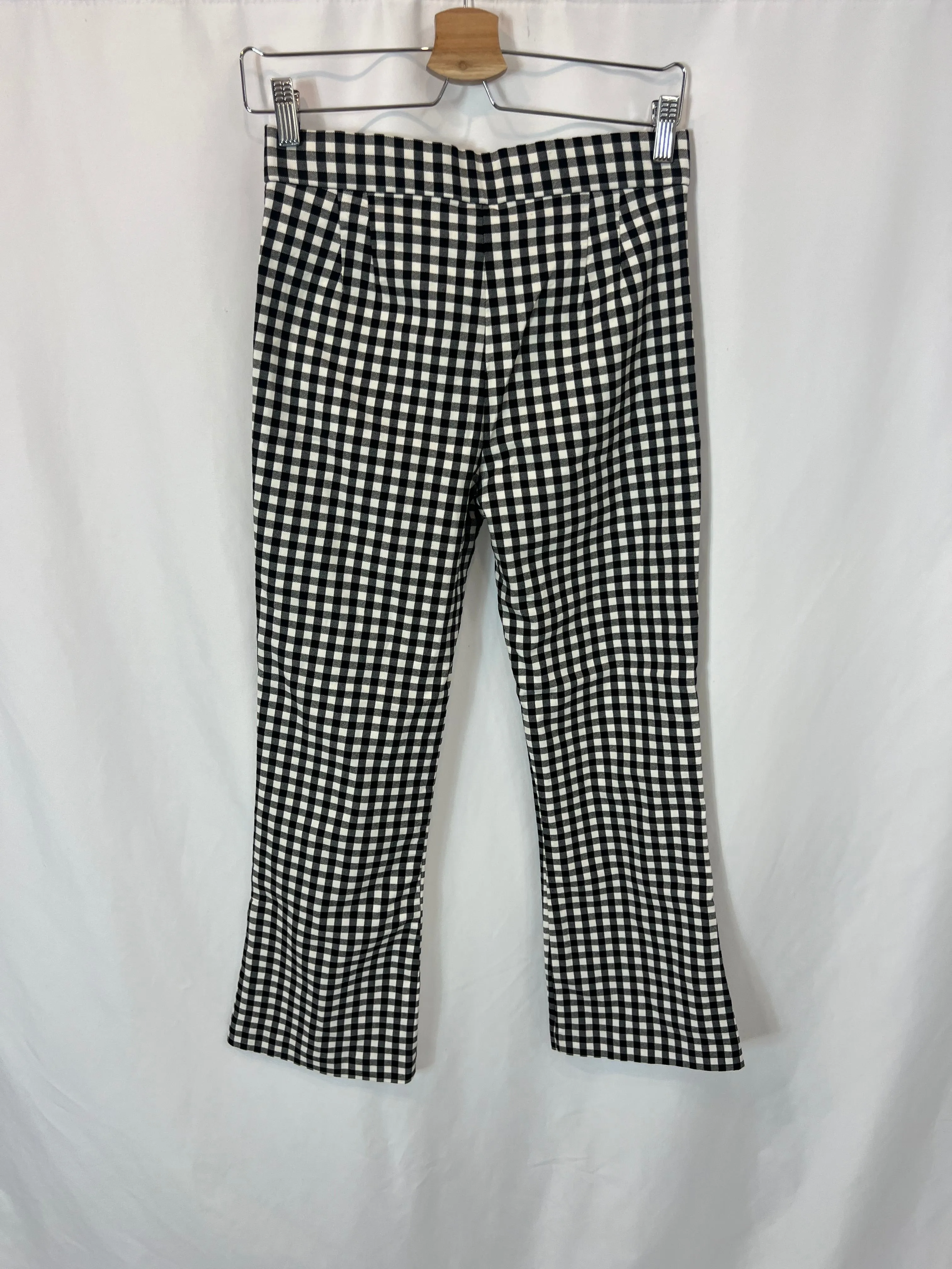 ZARA. Pantalón cuadros vichy. T M