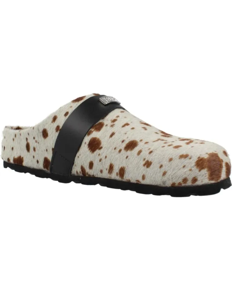 Zuecos YELLOW  de Mujer ZUECOS MUJER MODELO ANGIE COLOR ANIMAL PRINT  VACA